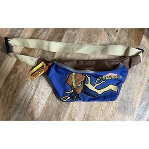 NWT My Hero Academia Kamui Woods Fanny Pack Bag Culturefly Anime Blue Brown